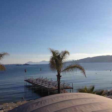 Grand Studio 7 Minutes De La Plage Et Climatise Sur Juan Les Pins 昂蒂布 外观 照片