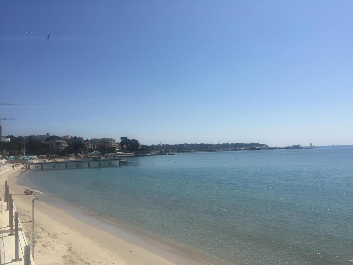 Grand Studio 7 Minutes De La Plage Et Climatise Sur Juan Les Pins 昂蒂布 外观 照片