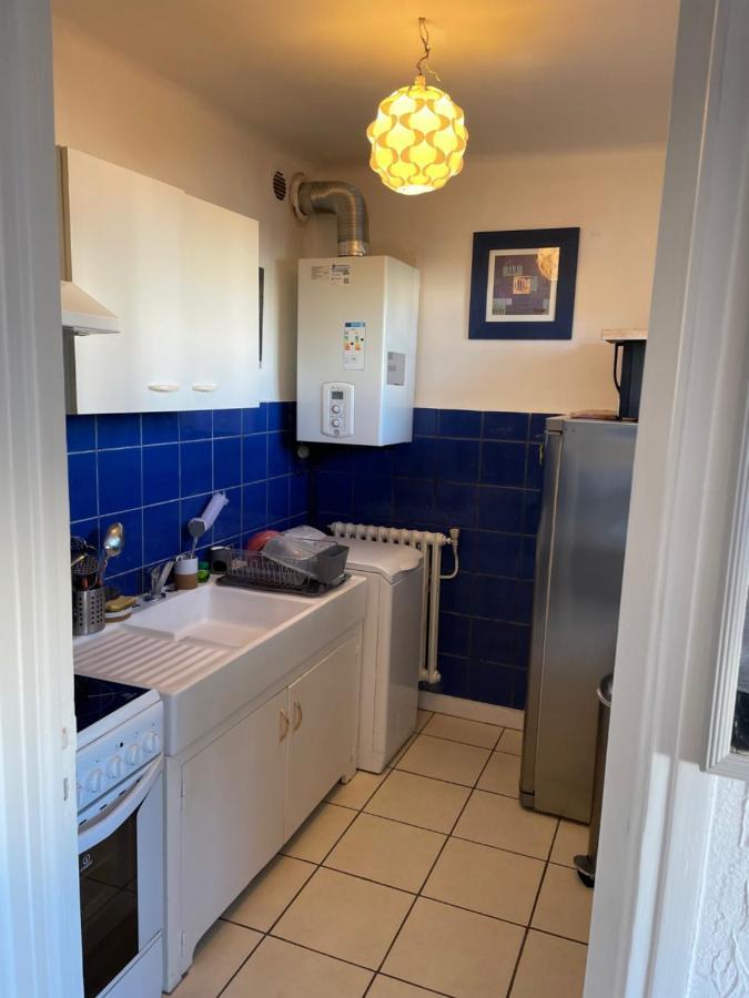 Grand Studio 7 Minutes De La Plage Et Climatise Sur Juan Les Pins 昂蒂布 外观 照片