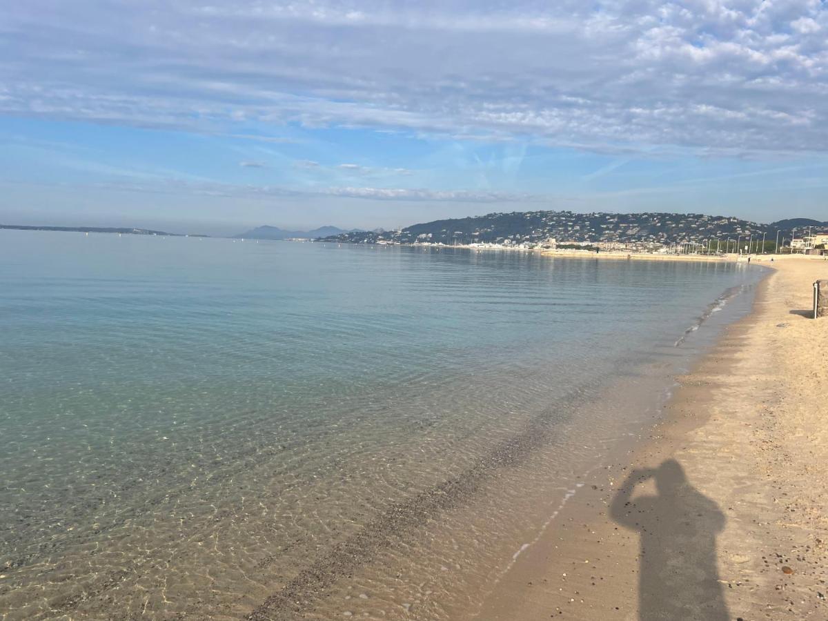 Grand Studio 7 Minutes De La Plage Et Climatise Sur Juan Les Pins 昂蒂布 外观 照片